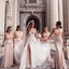 Stunning Mermaid Backless Tulle Floor-Length Sleeveless Bridesmaid Dress, FC4580