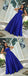 Gorgeous Royal Blue Simple Prom Dress, Sexy Backless Satin A-Line Prom Dress, KX199