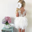 Tulle Lace Sleeveless Flower Girl Dresses, Lovely Tutu Dresses,  FGS002