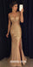 Sleeveless Prom Dress, Tulle Prom Dress, Beaded Prom Dress, Side Split Prom Dress, KX22