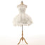 Tulle Homecoming Dress, Sleeveless Applique Junior School Dress, Sequin Homecoming Dress, LB0360