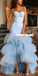 Sweetheat High-low Sexy Mermaid Backless Tulle Prom Dresses, FC4131