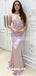 New Arrival Spaghetti Straps Mermaid Cross Back Lace Applique Prom Dress, FC4568