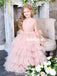 Tulle A-line Sleeveless Cute Flower Girl Dress, FC4927