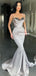 Gorgeous Mermaid Spaghetti Straps Sweetheat Beaded Prom Dresses, FC6053