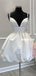 Spaghetti Straps A-line Satin Princess Homecoming Dress with Bow-knot, FC6136