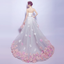 Popular Lace High Low Applique Sweet Heart Affordable Wedding Dress,220008