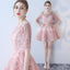 Half Sleeve Tulle Homecoming Dress, Applique New Arrival Homecoming Dress, LB0902