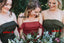 Elegant Off Shoulder Jersey Backless A-Line Charming Bridesmaid Dresses, FC1664