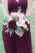 New Arrival Tulle  A-Line Simple Cheap Floor-Length Bridesmaid Dresses, FC1162