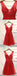 V Neckline Red Lace Short Homecoming Dress, Red Short Prom Dresses, Perfect Homecoming Dresses, Red Cocktail Dresses, CM0013