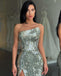 Sparkle Mermaid Sequin Sexy Side Split Prom Dresses, FC6252