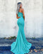 One-Shoulder Mermaid Sparkle Sequin Floor-length Prom Dresses, FC6483