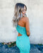 One-Shoulder Mermaid Sparkle Sequin Floor-length Prom Dresses, FC6483