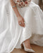 Gorgeous Lace A-line Chiffon Long Wedding Dresses, FC4961